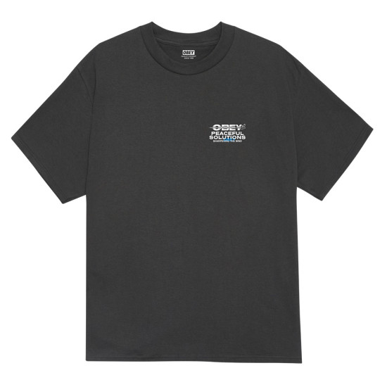 Obey Ανδρική κοντομάνικη μπλούζα Peaceful Solutions Tee
